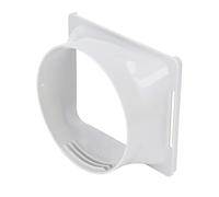 GYZOUKA ABS Climateur de Climatiseur Portable ABS Coupleur de Tuyau D'échappement, Accessoires de Connecteur D'échappement AC Square à Rond, 5,9 Pouces