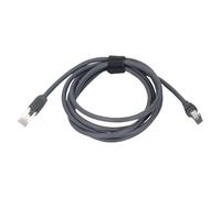 GYZOUKA Antenne Satellite Rectangulaire vers Câble RJ45 émetteur Haute Vitesse pour GEN3 26AWG Cuivre 6,6 Pieds Gris pour Usage Domestique et Extérieur PVC