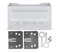 GYZOUKA Cadre D'autoradio 2 Din, Fascia D'installation Audio Stéréo en Alliage D'aluminium, adapté pour B5 MK3 MK4 Citi Chico T4 T5