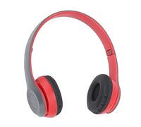 GYZOUKA Écouteurs Bluetooth P47 BT Pliables sur L'oreille, sans Fil, Réduction du Bruit, pour Les Amateurs de Musique de Sport, présent pour Femmes et Hommes (Rouge)
