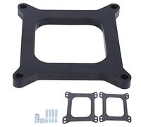 GYZOUKA Entretoise de Carburateur Phénolique de 1/2 Pouces, Conception à Centre Ouvert, Compatible avec les Carburateurs Holley 4150 4160 à Alésage carré