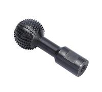 GYZOUKA Fixation de Broyeur à Sphère électrique, 10mm, en Acier au Carbone, Fraises de Sculpture sur Bois, Gouge à Boule pour un Travail du Bois et un Façonnage Lisses