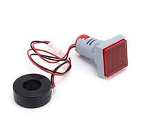 GYZOUKA Indicateur de Signal de Courant Universel Durable à Haute luminosité pour un état de Fonctionnement Clair 60~500 V AC AD16-22FVA pour L'industrie électrique (Rouge)