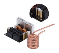 GYZOUKA Panneau Chauffant Haute Fréquence ZVS 12-48 V, Module de Chauffage par Induction 1000 W, Vitesse de Chauffage Rapide pour Trempe et Recuit, Conception en Cuivre, Excellente Dissipation