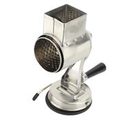 GYZOUKA Râpe à Fromage Manuelle, Broyeur à Fromage à Manivelle en Acier Inoxydable pour Trancher les Légumes en Julienne