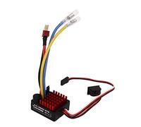 GYZOUKA Régulateur de vitesse électronique brossé ESC 60 A pour modèles de voitures, bateaux et chars radiocommandés, à l'échelle 1:10, avec moteurs 540 550