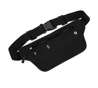 GYZOUKA Sac Banane Réglable pour la Course et Les Entraînements (Noire)