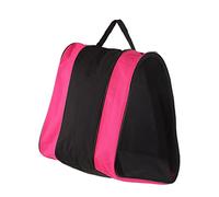 GYZOUKA Sac de Patins Portable épaissi 3 Couches Sac de Patins à roulettes Triangulaires avec Sangle Réglable pour à Roues Alignées, Grande capacité pour équipement de Sport, Tissu Oxford (Rouge)
