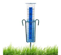 Gzadii Tube de Pluviomètre Extérieur Affichage Claire et Précise | Modèle 20,32 cm pour Jardin Cour chemin terrasse jardin ferme pelouse paysage balcon jardinier agriculteur