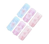 GZBABY Lot de 6 gommes à motif de fleurs de cerisier, jolies gommes de dessin animé, élégantes et durables (cylindre)