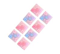 GZBABY Lot de 8 gommes à motif de fleurs de cerisier, jolies gommes de dessin animé, élégantes et durables (cube)