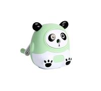 GZBABY Taille-crayon manuel à manivelle avec épaisseur de pointe réglable, forme de panda mignon (cyan)