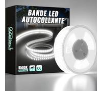 GZBtech 220V Silicone Ruban LED 30M, 6500K Blanc Froid Flex Découpable IP65 Etanche Exterieur & Intérieur Bandeau LED, 1200LM/M Haute luminosité Bande LED pour Maison Chambre Cuisine Terrasse Jardin