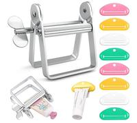 GZcaiyun Presse-tube pour tous les tubes, presse-tubes en aluminium et 8 tubes en plastique pour dentifrice, peinture acrylique, médicaments, colle, wasabi