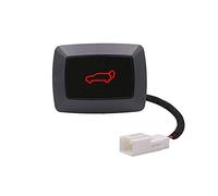 GZCRDZ Bouton de déverrouillage électrique pour coffre de voiture 12 V CC pour véhicule à usage général, interrupteur de hayon avec lumière LED rouge, peut ouvrir/fermer la porte arrière de bagage