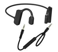 GZCRDZ Écouteurs à conduction d'air, casque filaire de 3,5 mm, casque ouvert compatible avec téléphones portables, ordinateurs et tablettes