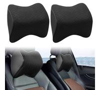 GZCZCC 2 PCS Appui-Tête de Voiture Memoire de Forme Coussin d'Appui-Tête de Voiture Doux et Confortable Ccoussin Appui-Tête Memoire de Forme Modèle de Clip