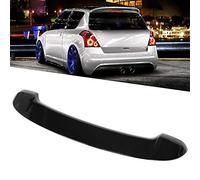 GZD Becquet de Hayon et Spoiler de Toit Arrière Style Sport pour Suzuki Swift Mk3 2005-2010, Matériau ABS, Noir Brillant