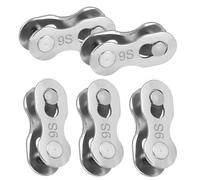GZDAOXIA 5 Paire Chaine Velo,Chaîne de Vélo réutilisable,Attache Rapide Chaine Velo,Facile à démonter,pour Réparation de Chaîne de Vélo,pour vélo 9 Vitesse Chaîne