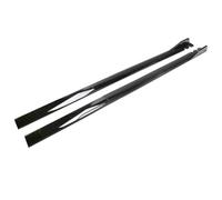 GZDJBSLH Jupe Latérale de Voiture pour Audi A7 MK2 2019-2023,Tabliers de Winglet Carrosserie Voiture Jupe Latérale de Style Accessoire Voiture Tuning,A-Black