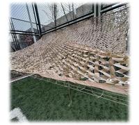 GZDXBF Filet Camouflage Beige, Filet De Camouflage De L'armée, Camouflage Chasse Militaire Net Brise-Vue pour Jardin, Fête, Bar, Décoration De Chasse(Size:3x4m/9.8x13.1ft)