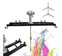 GZGHRZQS Agitateur Pneumatique et Mélangeur à Support IBC | MéLangeur De Peinture | avec Support De Suspension Et HéLice Pliable | pour Les MatéRiaux De RevêTement De Peinture