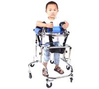 GZGHRZQS Aides à La Marche pour Les Personnes Handicapées à 6 Roues | Cushion Walker pour Enfants Atteints de Paralysie Cérébrale | équipement d'assistance pour Personnes handicapées