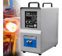GZGHRZQS Four de Forge & Chauffeur par Induction HF 15KW, 30-100KHz | Machine à Chauffage Tri-étages | pour Forge, Recuit, Soudage et Fusion Or/Argent/Cuivre