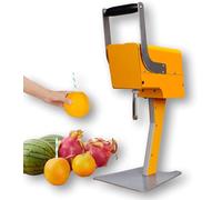 GZGHRZQS Presse-Agrumes Électrique avec extracteur de jus Commercial, Machine Professionnelle en Acier Inoxydable, Double Lame, pour Oranges, Citrons et Ananas, sans Pelage, Nettoyage Facile