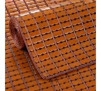 GZGLZDQ Matelas en Bambou Rafraîchissant, Pliable et Respirant, Tapis de Bambou Matelas Naturel, Surmatelas en Bambou pour Lit Simple, pour Double, Canapé, Chaise Sol et Voiture(A,60 X 240 cm)