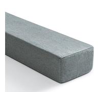 GZGLZDQ Rallonge de Matelas Amovible et Lavable, Remplissage d‘Espace de Lit Maintient la Forme, en Lin et Mousse 45D, Remplisseur d’Espace pour Canapé, Lit et Mur(Dark Gray,150 X 5 X 5 cm)