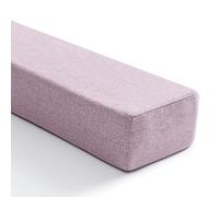 GZGLZDQ Rallonge Matelas Remplisseur Espace Lit Amovible Lavable, Lin avec Mousse 45D, pour Combler Écarts Entre Canapé, Lit, Tête de Lit et Mur(Purple,120 X 20 X 18 cm)