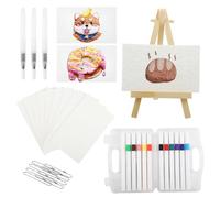 GZGXKJ 3D Drawing Magic Canvas Kit 3D Magic Foam Texture Painting Paper avec 12 Couleur DIY Bubble Drawing Pens Art Supplies pour Peintures pour Enfants Projets Bricolage Puffy Paint