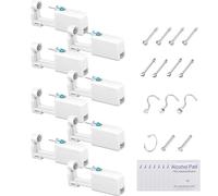 GZGXKJ Lot de 8 Kit Piercing Nez Pistolet Piercing Nez Kit Piercing avec 6 Piercing au Nez + 8 Comprimés D'alcool pour Homme et Femme