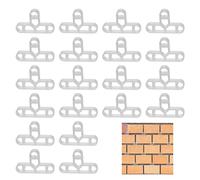 GZhaimai Lot de 200 croisillons de carrelage de 10 mm - Entretoises de carrelage en T - Pour couper et compenser les espacements