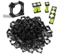 GZhaizhuan 200 Pcs Support Batterie 18650 Support de Batterie Cylindrique pour Cellules Li-ION 18650 et Packs de Batteries DIY, 18.4 mm de Diamètre
