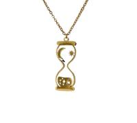 GZHENGZG Collier de bijoux pour femmes, collier de sablier maman, pendentif sablier, temps qui passe, cadeau pour son cadeau