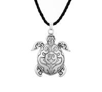 GZHENGZG Colliers pour hommes et bijoux pour femmes Viking slave mignon animal tortue collier et pendentifs mer Vintage bijoux tortue collier femme Anime cadeau