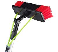GZHENOZ Brosse de Nettoyage pour vitres, Perche de 3 à 12 m, kit de Nettoyage de vitres, Perche alimentée par Eau/Tuyau, Brosse de Nettoyage pour vitres, Nettoyage de Panneaux ph