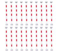 GZHENOZ Ensemble de Barres de cônes de signalisation Extensibles - 2, 6 ou 12 pièces, barrières rétractables de 90 à 200 cm pour parkings et terrains de Sport, poteaux de sécurit