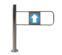 GZHENOZ Ferme-Porte Automatique unidirectionnel, Construction en Acier Inoxydable, pour Le contrôle d'accès des centres commerciaux et supermarchés