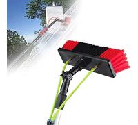 GZHENOZ Perche de Nettoyage de vitres photovoltaïque 5-12 m Perche de Nettoyage de vitres alimentée par Eau Brosse télescopique Nettoyeur Extensible Nettoyage de vérandas Panneau