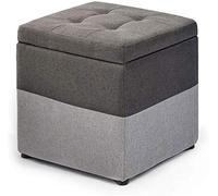 GZHENOZ Repose-pieds, tabouret de coiffeuse, tabouret de rangement, tabouret de canapé en tissu tendance, banc de rangement créatif, banc de rangement pour chaussures à changer, ottomane, 40 × 40 × 40