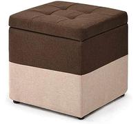 GZHENOZ Repose-pieds, tabouret de coiffeuse, tabouret de rangement, tabouret de canapé en tissu tendance, banc de rangement créatif, banc de rangement pour chaussures à changer, ottomane, 40 × 40 × 40