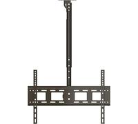 GZHENOZ Support TV Flottant Rotatif à 360° pour Plafond avec Support télescopique inclinable et pivotant pour écrans de 32 à 65 Pouces Prend en Charge jusqu'à 50 kg Conception PE