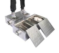 GZHERVICES Bac à Graisse Commercial en Acier Inoxydable 304, intercepteur à entrée latérale, Installation souterraine/en Surface, pour Cuisine de Restaurant(80x40x20cm)