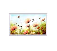 GZHERVICES Panneau Chauffant Mural avec Thermostat, convecteur 500 W, décoration Murale colorée, Peinture Chinoise, idéal pour Les pièces de 4 à 6 m²(G)