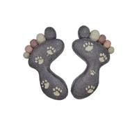 GZHERVICES Pas Japonais pour Jardin, Galets De Rivière Polis pour Décoration De Terrasse, Pierres Décoratives De Jardin, Série Jardinage, Pierres D'aménagement Paysager Ornementales(Multi-Colored-A)