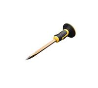 GZHXF Ciseau à tête plate et pointue, ciseau de tailleur de pierre, ciseau de protection for la main, couteau à découper, outil de brise-pierre en acier allié au tungstène, outils à main