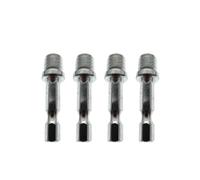 GZHXF Vis de bielle for perceuse électrique M14/M10, adaptateur de filetage 14/10 mm, tige hexagonale, connecteur de mandrin, 1/2/4 pièces